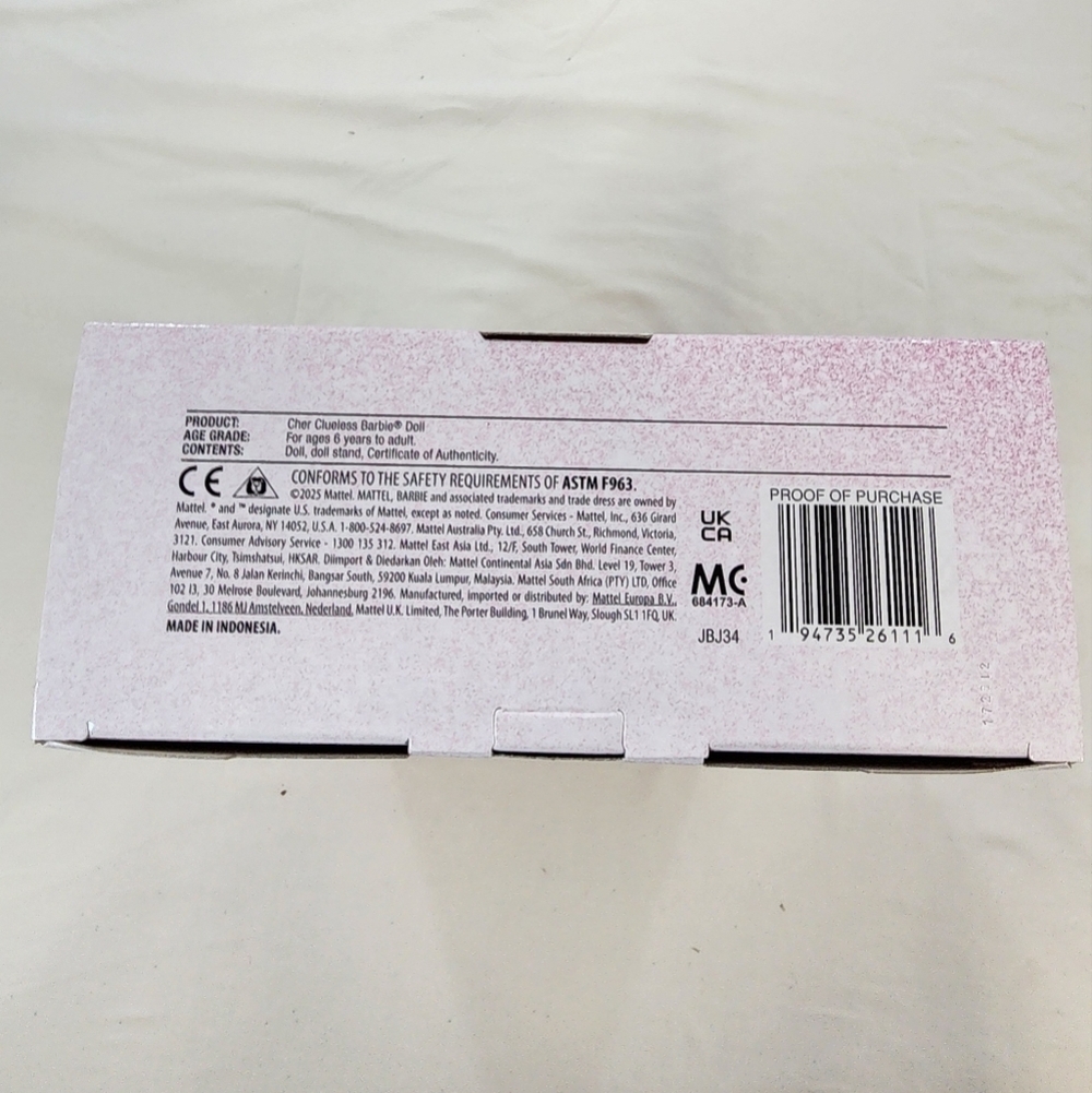 NFRB Clueless Cher Barbie Doll Yellow Plaid Outfit Mattel NIB NWT - Picture 9 of 15